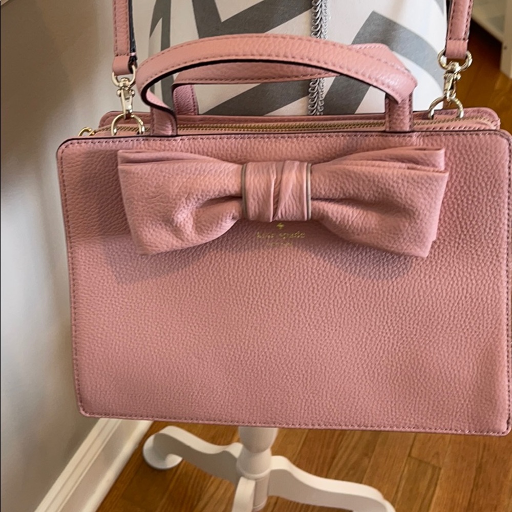Kate Spade Pink Bow Crossbody